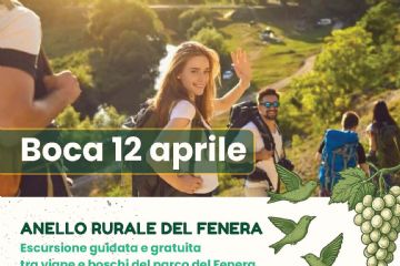 In cammino sul nuovo anello rurale del Fenera